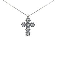 Collana Cianfrone Gioielli Donna in Oro Zaffiro 0.27 Ct COOR-29-198 - COOR-29-198